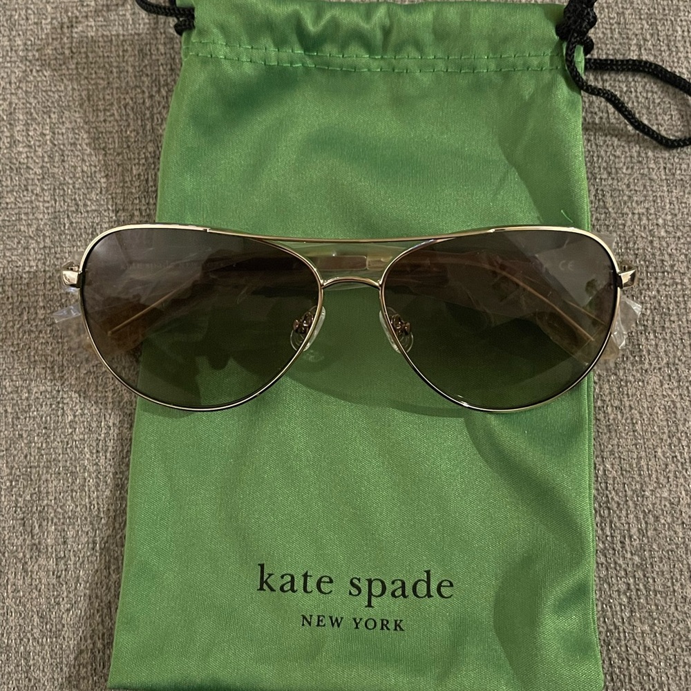 Kate Spade Emmaline Aviator Sunglasses- Brand new